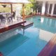 Spotted Gum Decking surrounding pool at Twin Waters